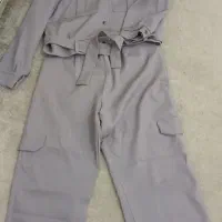 کراپ کت و شلوار  ست