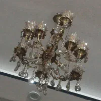 دوعدد لوستر برنز دوازده شعله