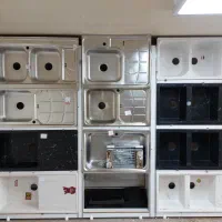 سینک های استیل و گرانیتی درجه یک باضمانت 56z