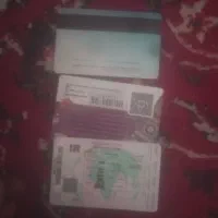 کیف کم شده با مدارک بنام