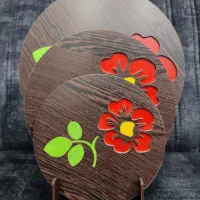 ست زیر قابلمه ای چوبی