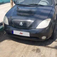 ماشین تیبا مشکی۹۵