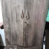 کمد لباس ۲ کشو همراه با جا آویز