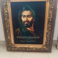 تابلو فرش امام حسین دست بافت