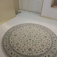 فرش گرد با قطر ۲ متر . ۲×۲