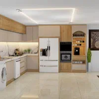کابینت نئوکلاسیک و هایگلاس با ضمانت 7 ساله
