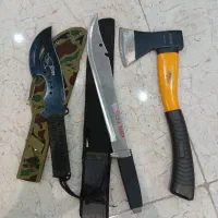 چاقو و تبر کوهنوردی و کمپ