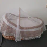 سبد حصیری نوزاد