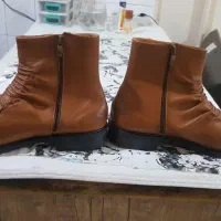 نیم پوتین مردانه. سایز ۴۴ دنگ قهوه ای نو واکبند