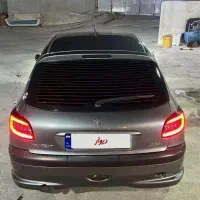 ۲۰۶ تیپ ۵ خاکستری متالیک فنی سالم