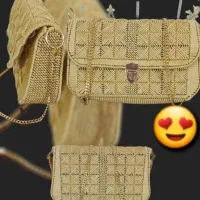 کیف مکرومه زیبا