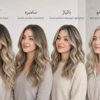 مدل رنگ و لایت