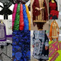 فروش دو قسطه انواع چادر پارچه و لباس بلوچی