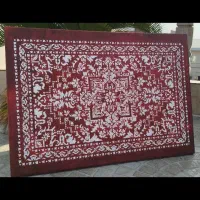 تابلو دکوراتیو طرح فرش برجسته