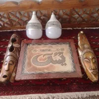 تابلو صورتک لامپ