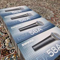 میکروفون حرفه ای شور Beta 58نو.باند اکتیو میکسر