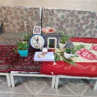 تخت فلزی سالم و خیلی محکم باوزن بالا