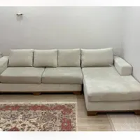 مبل راحتی ال پارچه تدی