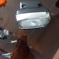 کله چراغ فابریک کویر به همراه لامپ هدلایت