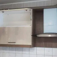 بیش از 7 متر کابینت کرم رنگ