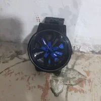 ساعت رینگی رنگ آبی