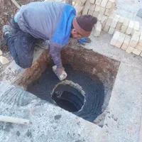 حفاری چاه فاضلاب وچاه ابی