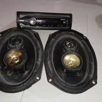 ضبط سونی اصل با دوعدد بلندگو