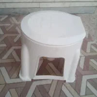 دستشویی فرنگی پلاستیکی توان بخش در حد نو