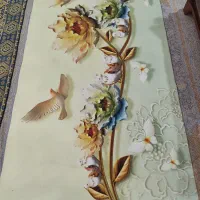 فرش نقش دار ۶ متری زیره چرمی