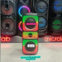 باند اسپیکر وسینما خانواده باچک*شارژی میکروفون دار