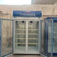 یخچال ایستاده ویترینی دو‌درب موتور فرانسه و تک در