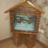 اکواریوم چوبی
