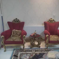 مبل هفت نفره نیمه استیل