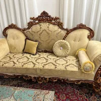 مبل سلطنتی ۱۲ نفره با میز ناهار خوری ۸ نفره