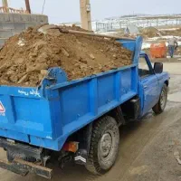 حمل و نقل مصالح و نخاله با نیسان جک دار