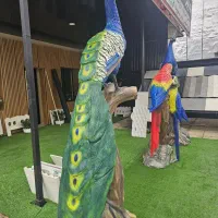 مجسمه طاووس سیمانی وبتنی مناسب ویلا وشهرک