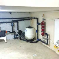 لوله کشی سردو گرم شوفاژ استخر گرمایش ازکف