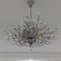 لوستر استیل کریستال خارجی