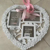 قاب عکس قلبی دیواری