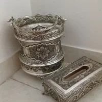 سطل و جادستمال قلم زنی اصفهان