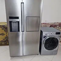 یخچال فریزر ساید اسنوا درحد آک