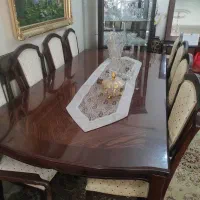 میز ناهارخوری هشت نفره