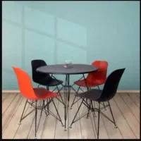 میز صندلی غذاخوری ساندویچ سوخاری رستوران