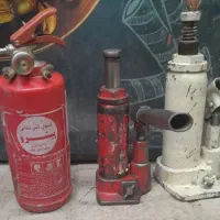 کباب پز گازی سالم و نو کپسول آتش نشانی سالم