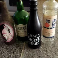 بطری شیشه ای دکوری