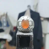 انگشتر عقیق کهنه رکاب زنجان