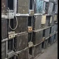 کولرگازی و اسپیلت فرسوده و سوخته