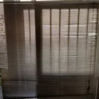 پرده کرکره ای فلزی آلومینومی طوسی
