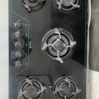 اجاق گاز رومیزی شیشه ای ۵ شعله