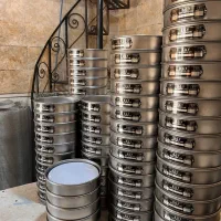 الک ازمایشگاهی پزشکی خاک شن ماسه و شیکر الک